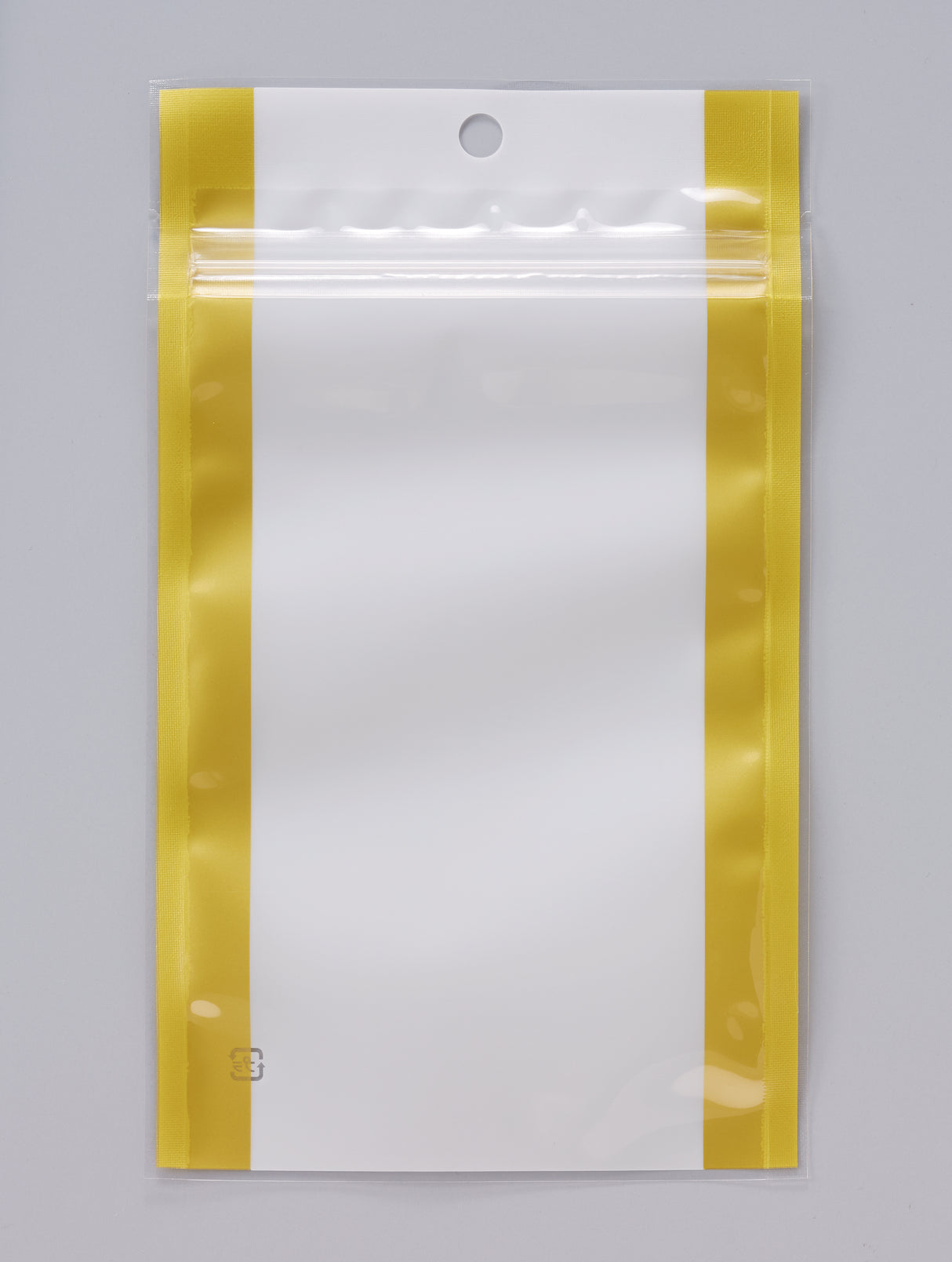 【CWG(ストライプ金)】チャック付三方袋バリアOP#20//CPP#50