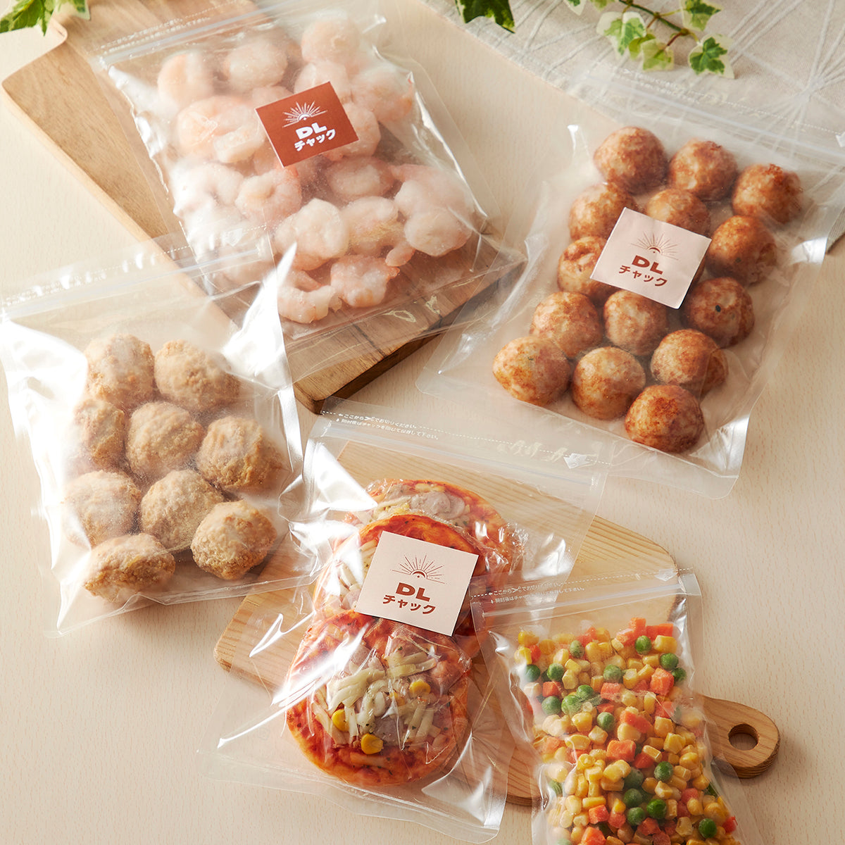 【DL】チャック付三方袋ONY#15//LLDPE#50