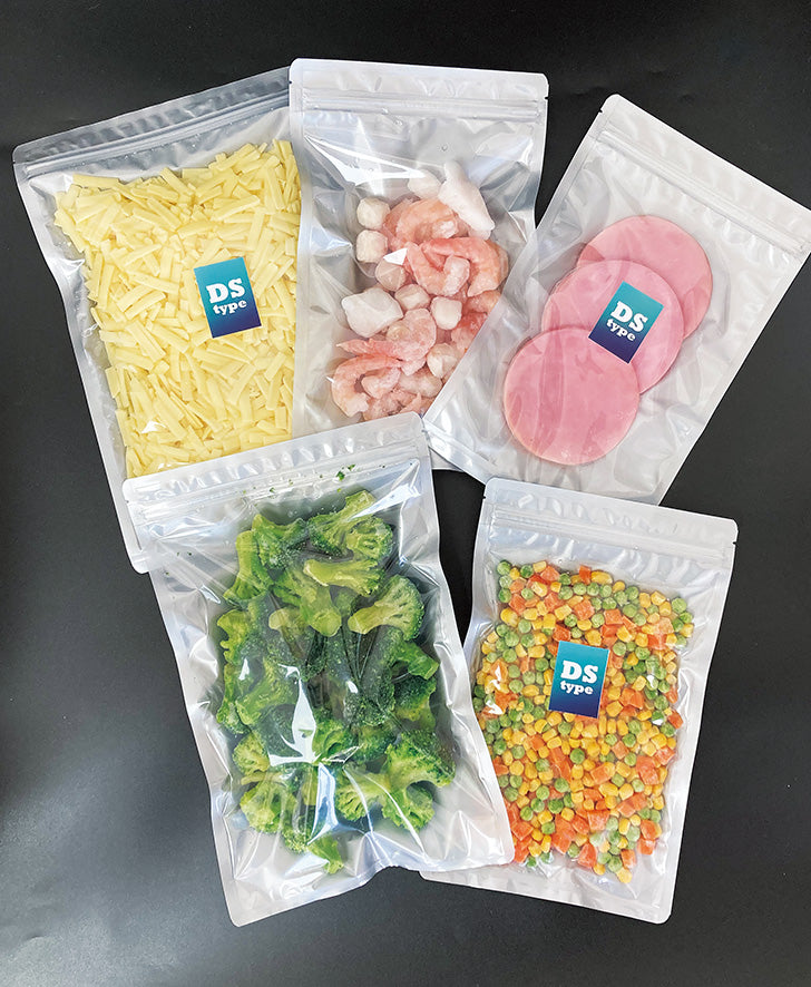 【DS】チャック付き三方袋バリアNY#15//LLDPE#60