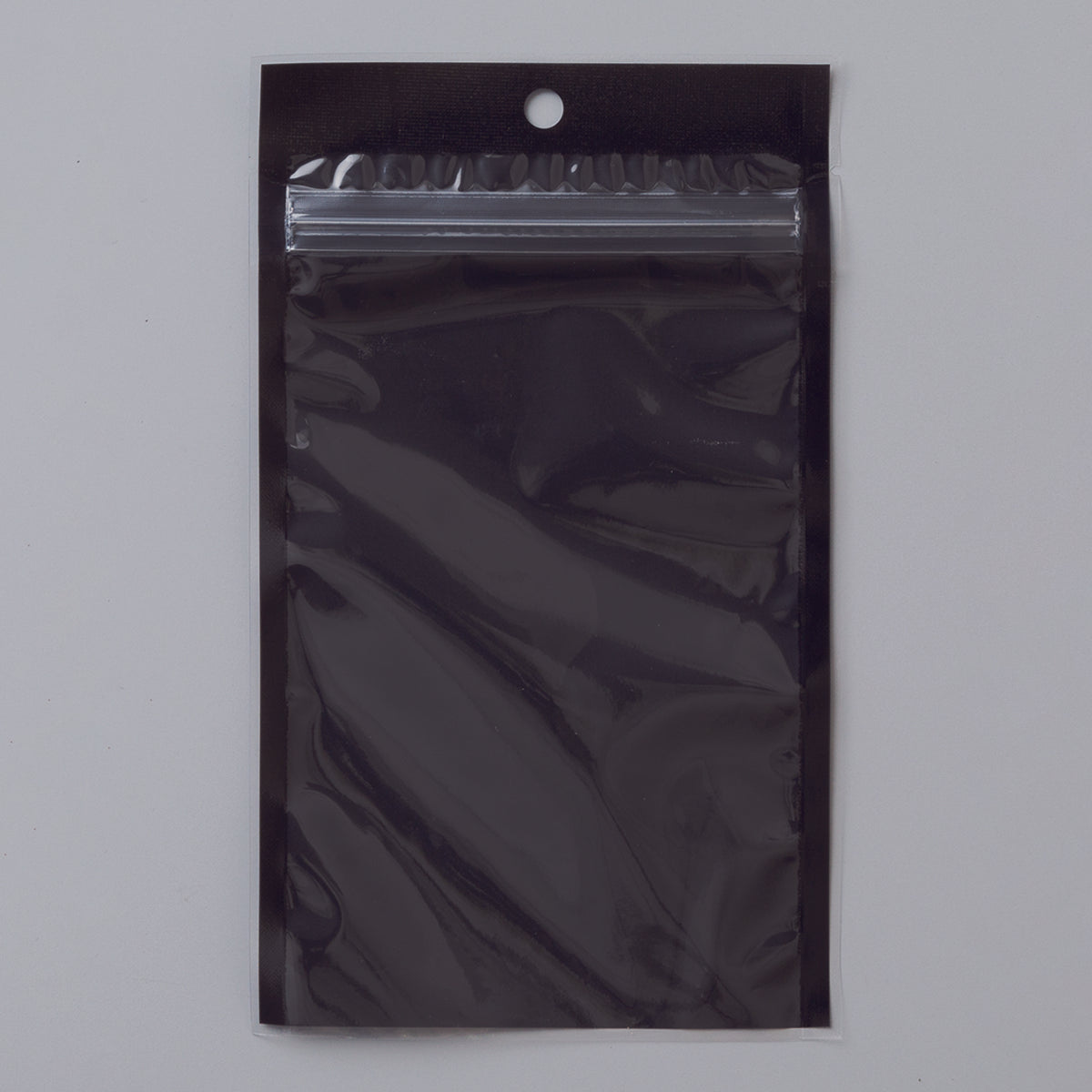 【FB(黒)】チャック付三方袋バリアOP#20//CPP#40