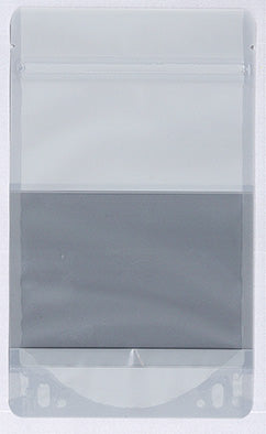 【GS】チャック付スタンドパック袋OP#20//透明蒸着PET#12//CP#50