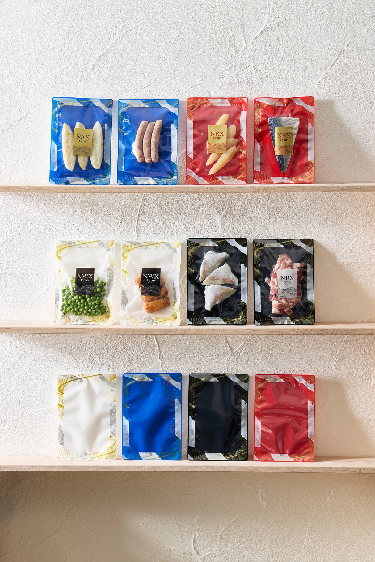 【NAX】【NRX】【NWX】【NBX】三方袋バリアNY#15//LLDPE#60