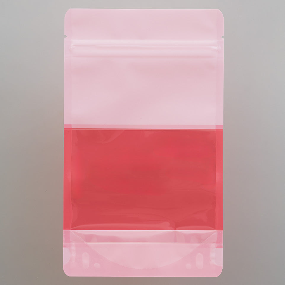 【P】チャック付スタンドパック袋OP#20//透明蒸着PET#12//CP#50