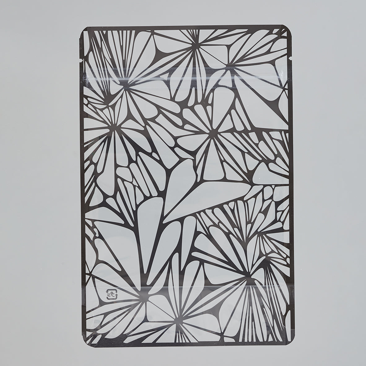 【QB】チャック付スタンドパック袋OP#20//透明蒸着PET#12//CP#50