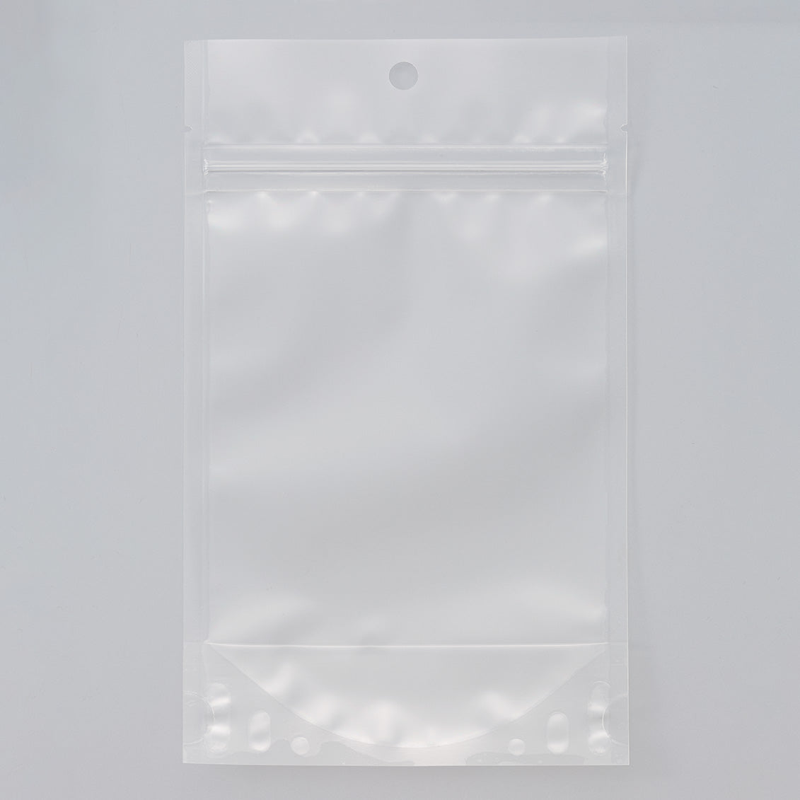 【SFC(透明)】チャック付スタンドパック袋OP#20//透明蒸着PET#12//CP#50