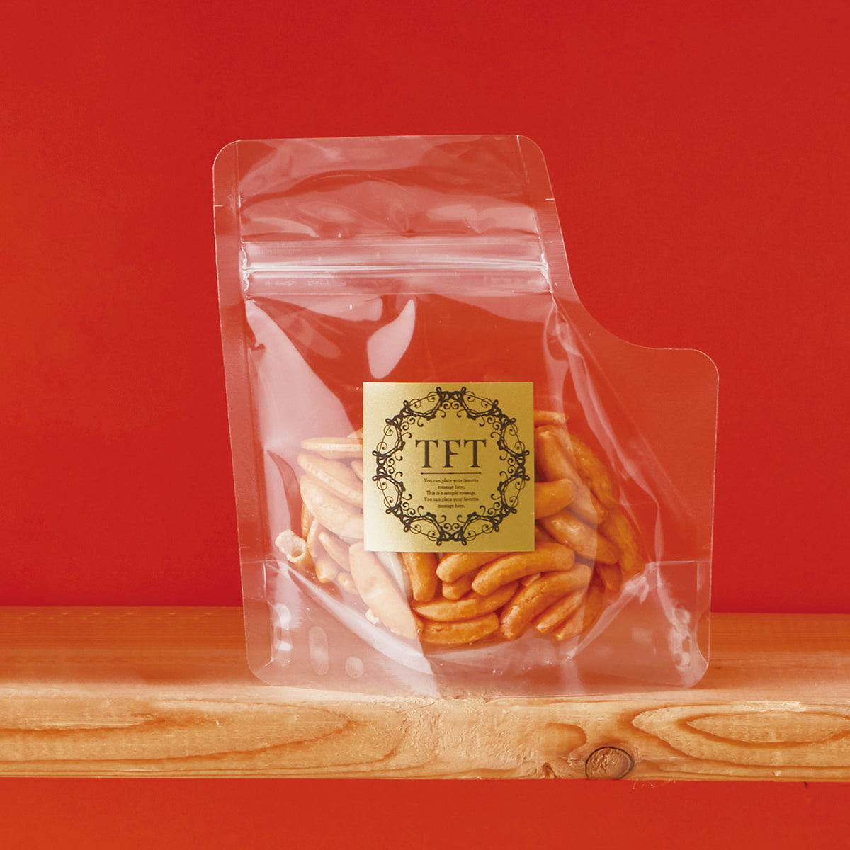 【TFT】チャック付スタンドパック袋OP#20//透明蒸着PET#12//CP#50