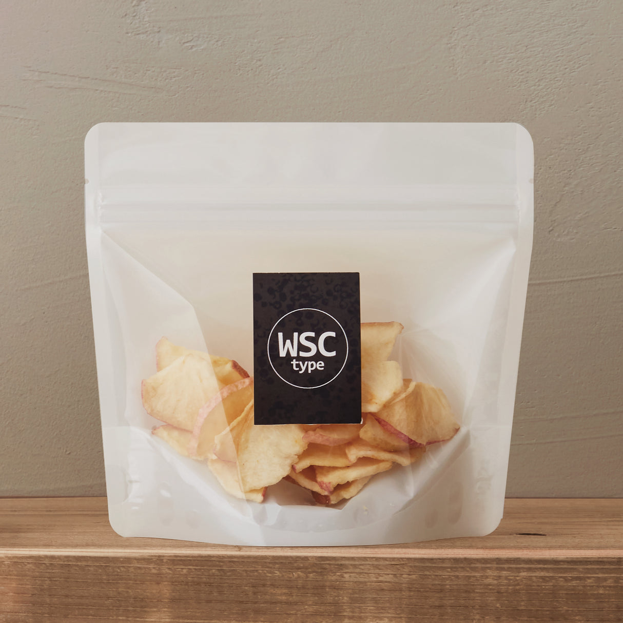 【WSC】チャック付スタンドパック袋OP#20//透明蒸着PET#12//CP#50