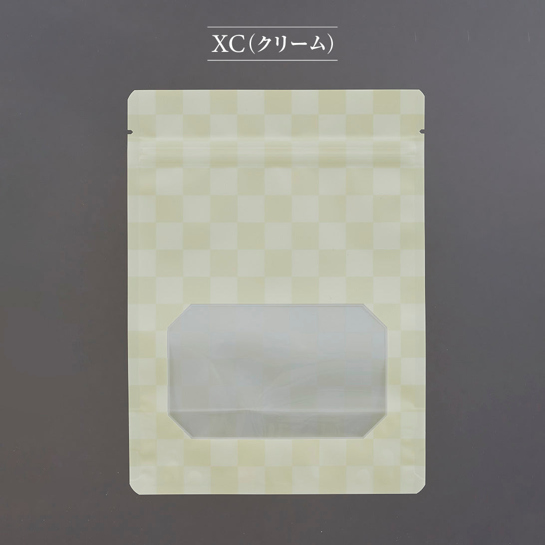 【XW・XB・XC・XP・XA】チャック付スタンドパック袋OP#20//透明蒸着PET#12//CP#50