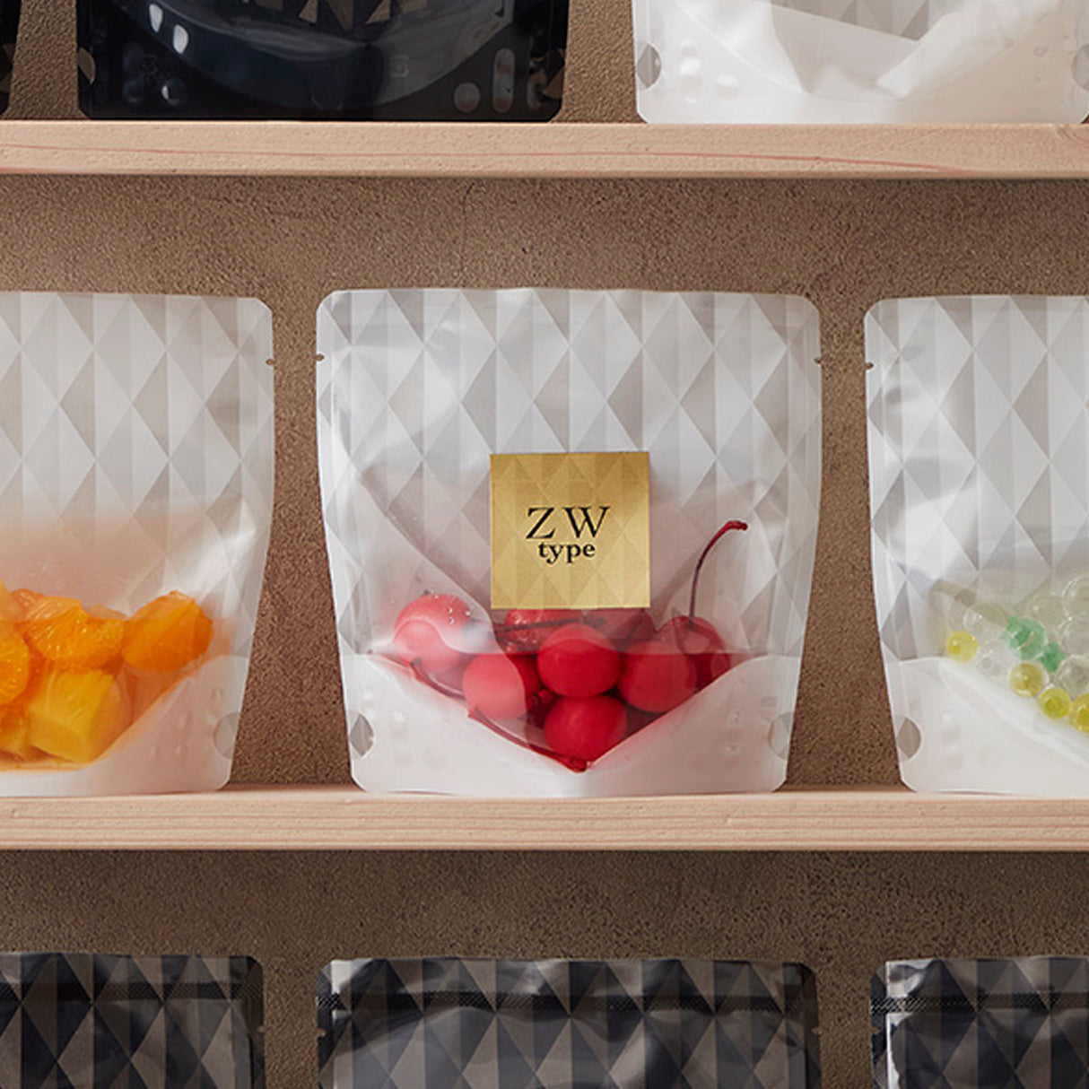 【ZW】スタンドパック袋バリアNY#15//LLDPE#100