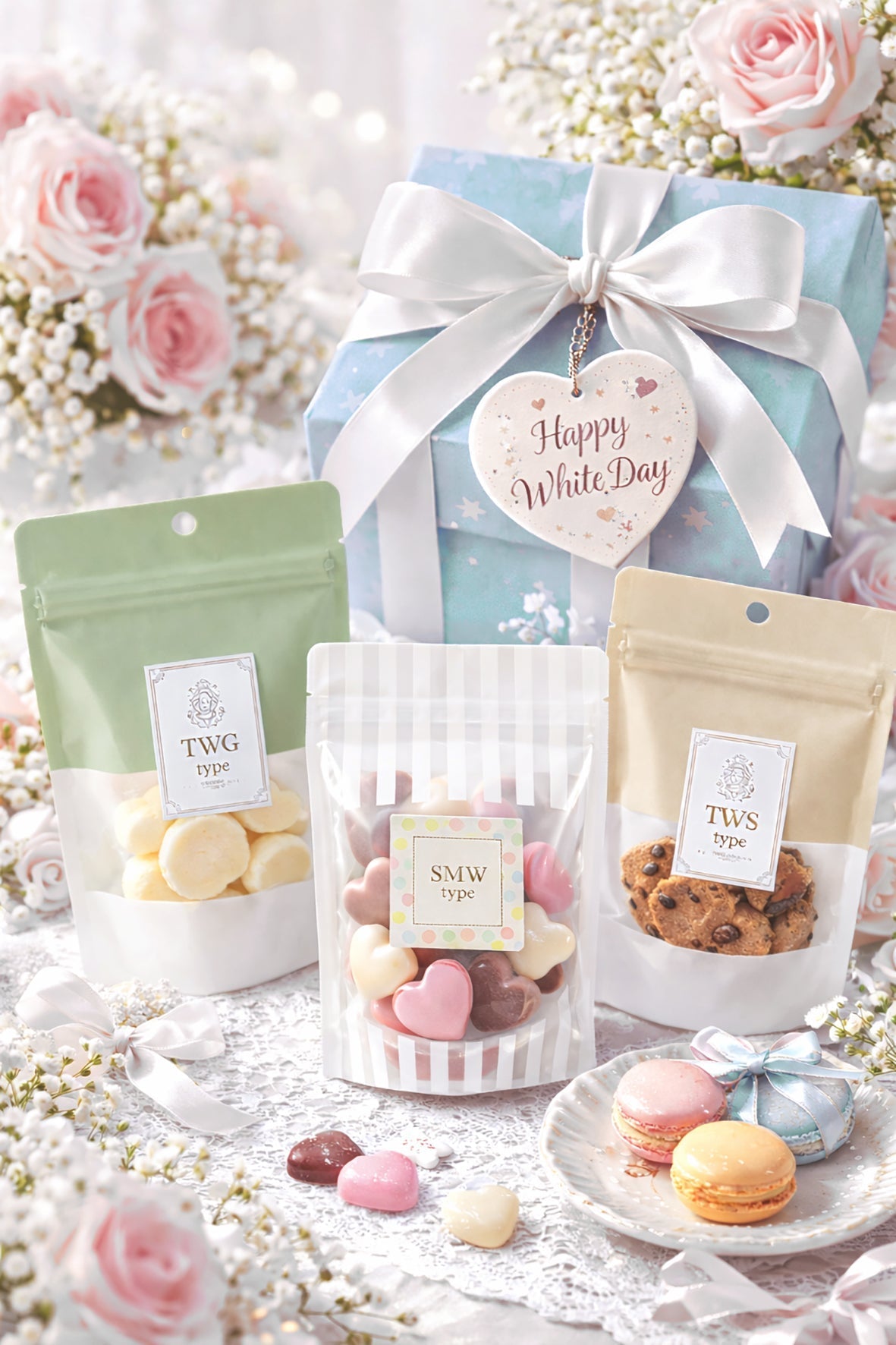 ホワイトデーにおすすめ規格袋