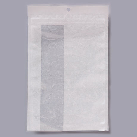 【SC(縦ストライプ窓)】チャック付三方袋KOP#20//CPP#50