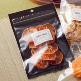 【FB(黒)】チャック付三方袋バリアOP#20//CPP#40