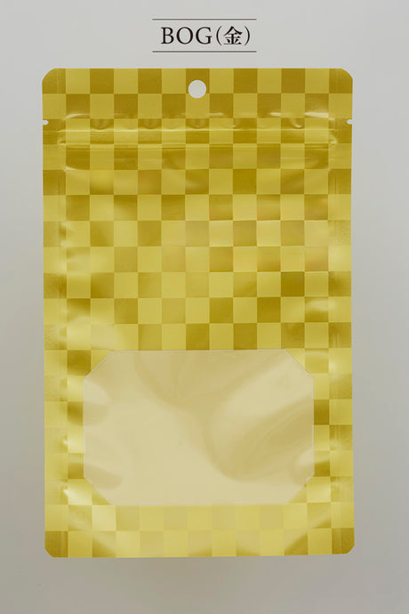 【BOW・BOB・BOG・BOS】チャック付三方袋OPP#20//CPP#50