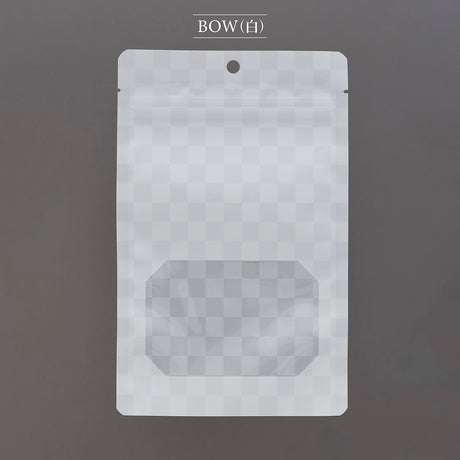 【BOW・BOB・BOG・BOS】チャック付三方袋OPP#20//CPP#50