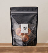 【BSC】チャック付スタンドパック袋OP#20//透明蒸着PET#12//CP#50