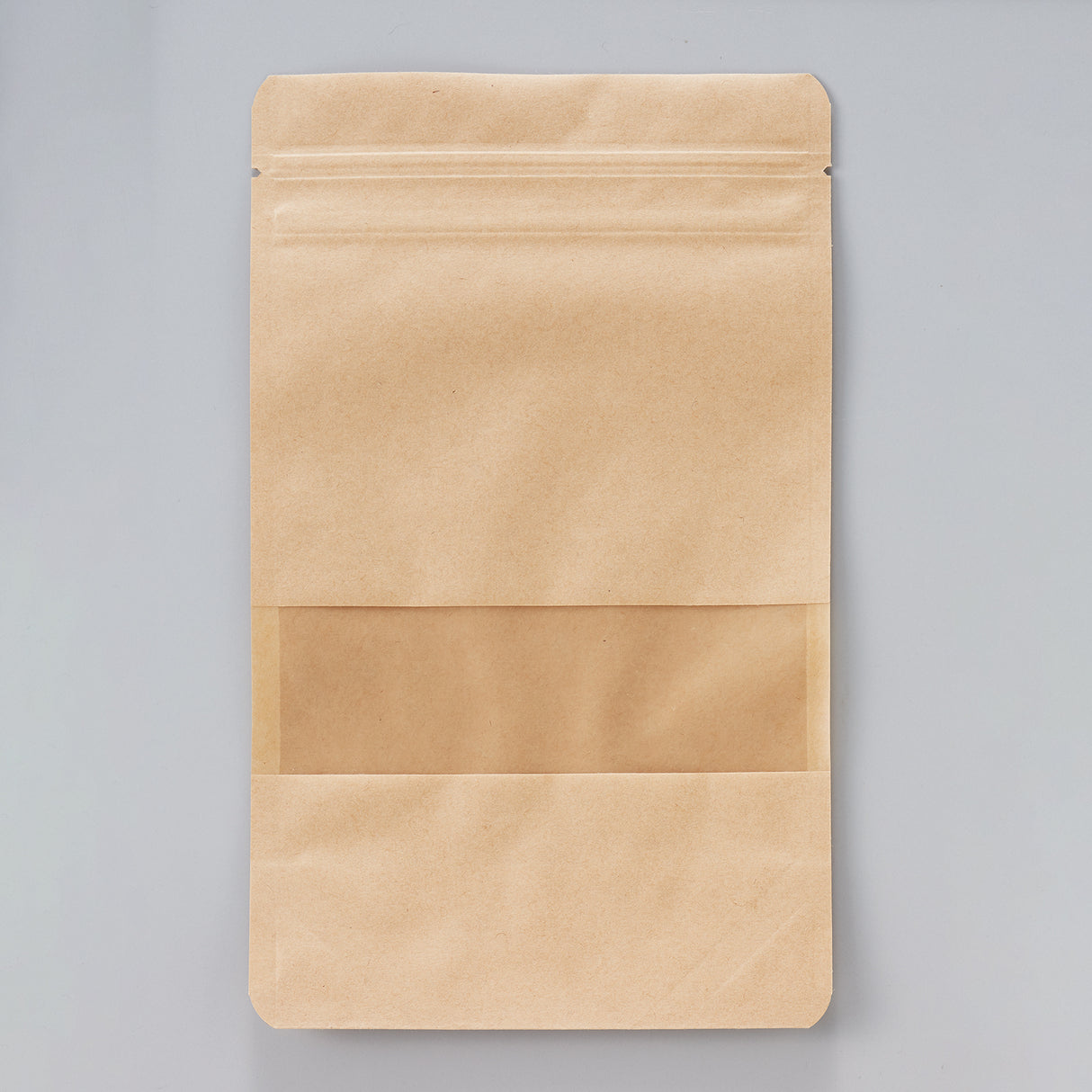 【CMT】チャック付スタンドパック袋クラフト50g//PET#12//透明蒸着PET#12//LL#70