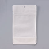 【CW】チャック付スタンドパック袋表透明蒸着PET#12//NY#15//LL#70 裏クラフト50g//透明蒸着PET#12//LL#70