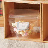 【DTQ】チャック付スタンドパック袋バリアOP#30//CPP#50