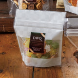 【DWQ(白)】チャック付スタンドパック袋OP#20//透明蒸着PET#12//CP#50