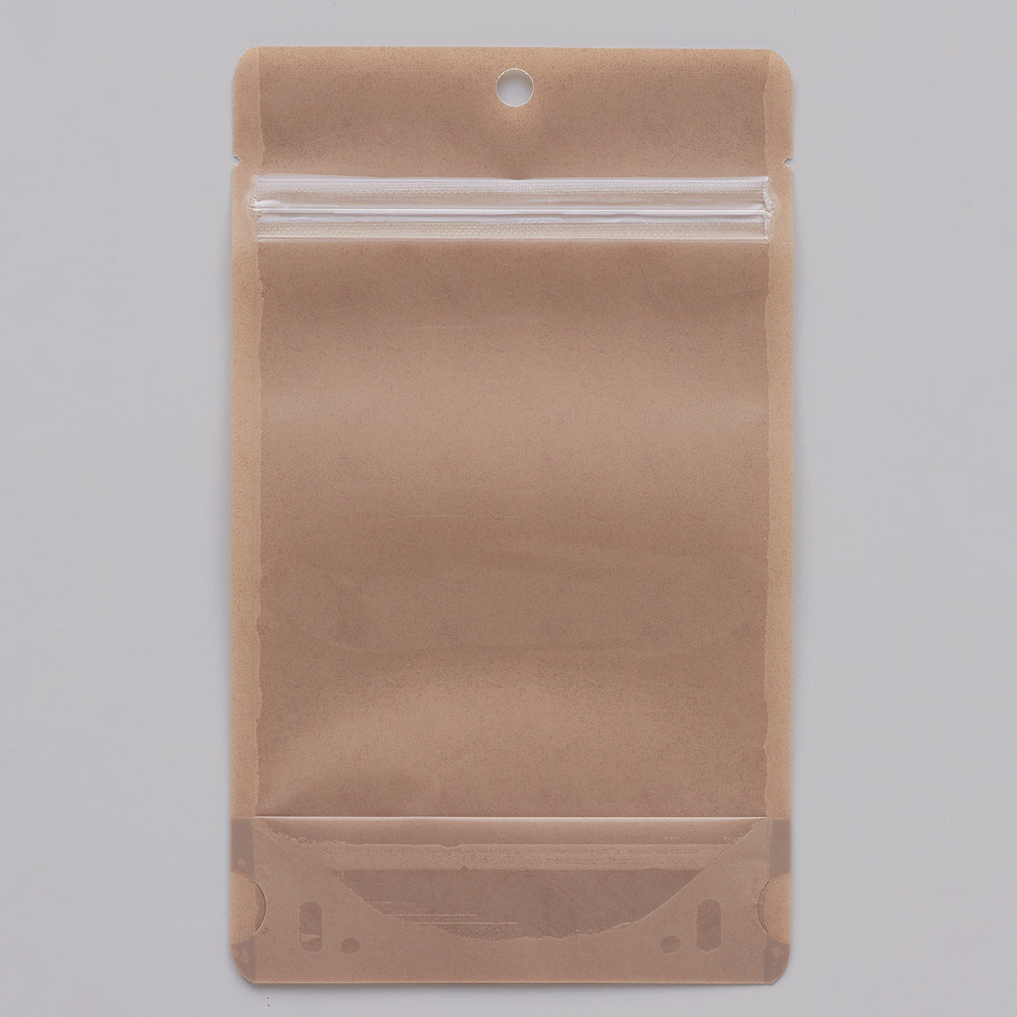 【FK】チャック付スタンドパック袋OP#20//透明蒸着PET#12//CP#50