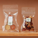 【KBT】チャック付三方袋OP#20//透明蒸着PET#12//CP#50