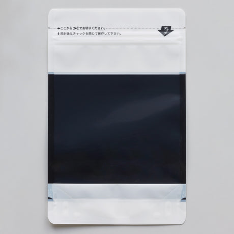 【OMW】チャック付スタンドパック袋OP#20//透明蒸着PET#12//CP#50