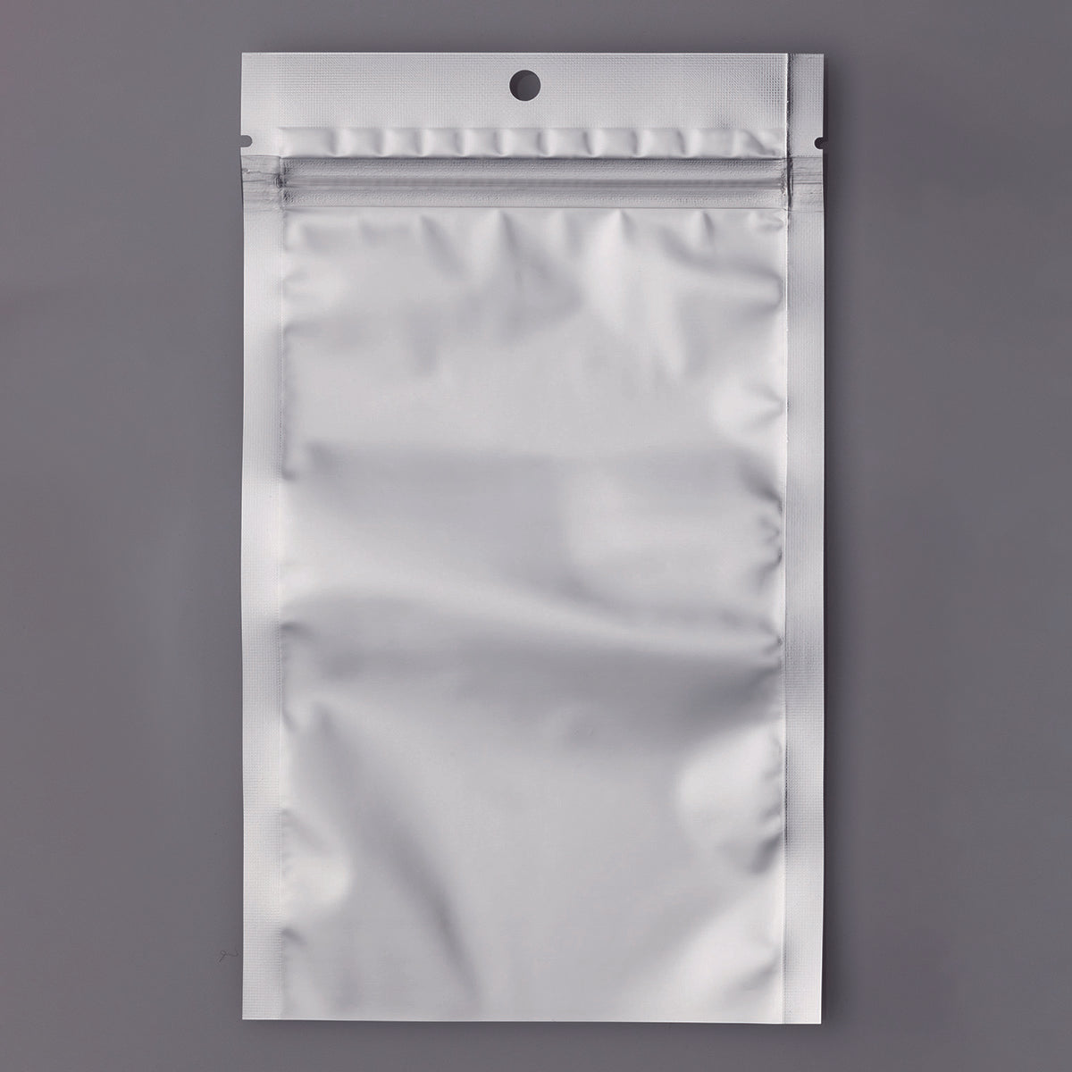 【PHチャック】チャック付三方袋（表）透明蒸着PET#12//CPP#60 （裏）ML-PET#12//CPP#60