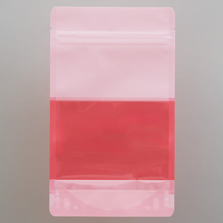 【P】チャック付スタンドパック袋OP#20//透明蒸着PET#12//CP#50