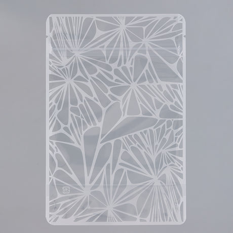 【QW】チャック付スタンドパック袋OP#20//透明蒸着PET#12//CP#50