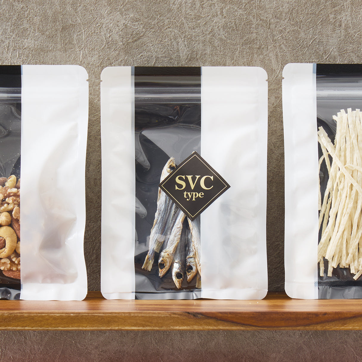 【SVC】チャック付三方袋バリアOP#20//CPP#50