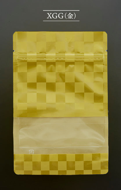 【XMW・XGB・XGG】チャック付スタンドパック袋OP#20//透明蒸着PET#12//CP#50