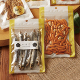 【CWG(ストライプ金)】チャック付三方袋バリアOP#20//CPP#50